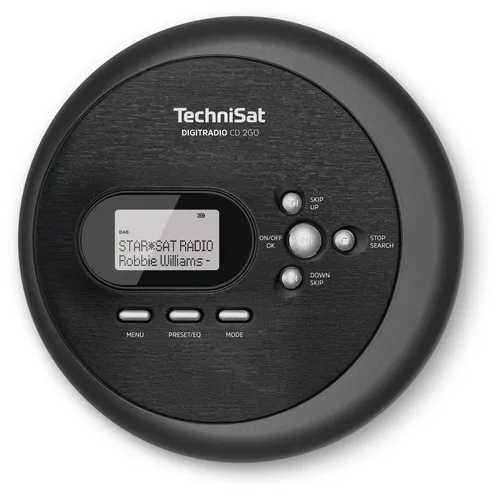Technisat tragbarer CD-Spieler mit DigitRadio CD 2GO