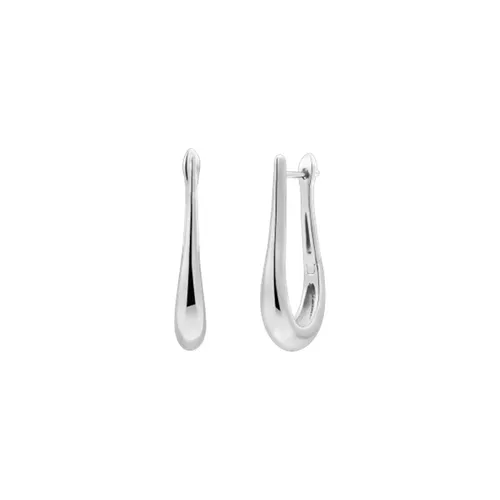 XENOX Paar Creolen XENOX Creolen Rain Silber XS91715 von XENOX