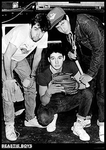 Unbekannt Beastie Boys Poster BARROWLANDS Scotland 1987