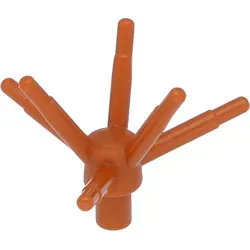 LEGO: 50x Pflanzenelement, dunkles Orange