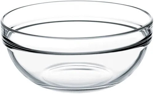 cm STAPELSCHALE Glas Schale Glasschale Salatschale Glasschüssel Schüssel 17