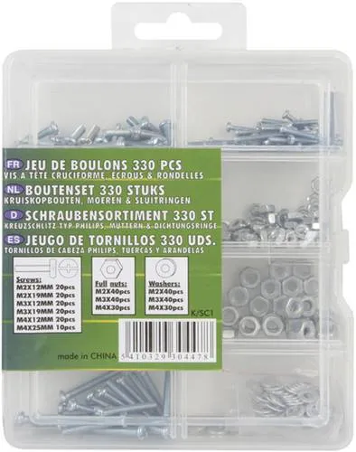 Produktbild Velleman K/SC1 K/SC1 Muttern-Sortiment 1St.