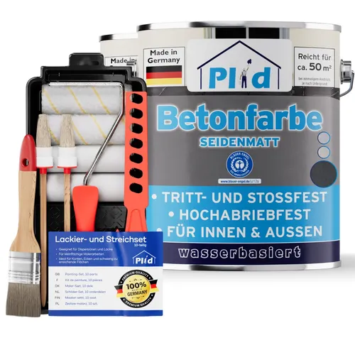 Betonfarbe 5L Anthrazit für ca. 50m²