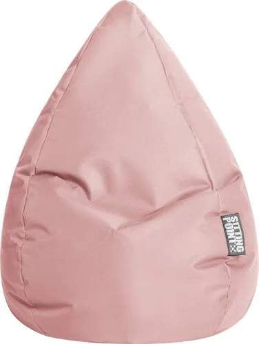 Magma Heimtex Sitzsack BeanBag BRAVA XXL in Rosa - Sitzsäcke für entspannte Momente, mit 130 cm Breite und feucht abwischbarem Bezug aus 100% Polyester – ideal für jeden Wohnraum.