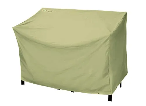 tepro Universal Abdeckhaube für 2-Sitzer Gartenbank, 130x80x80 cm, Beige - Schutzhüllen für Gartenmöbel: Schützen Sie Ihre Gartenbank mit dieser strapazierfähigen Abdeckhaube aus wasserabweisendem Polyester und genießen Sie ein elegantes Design und einfachen Schutz.