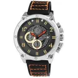 ELITE Herrenchronograph mit Echtlederarmband