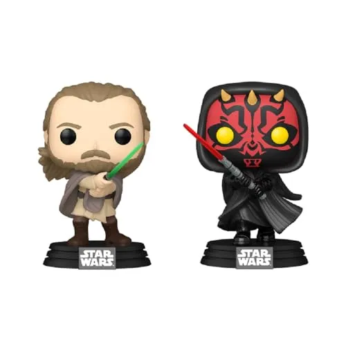 Pop! Star Wars: Qui-Gon Jinn vs Dark Maul 2er Set
