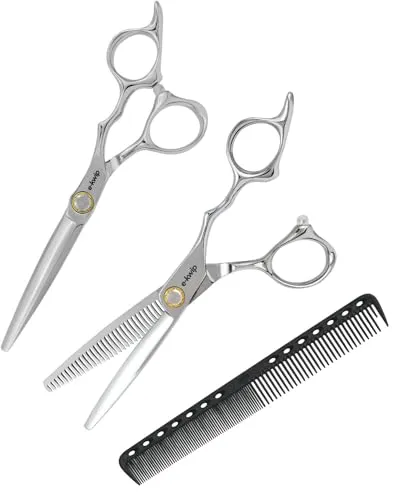 e-kwip Harmony Set Haarschneider - Vielseitiges Haarschneider-Set für präzise Frisuren, inklusive verschiedener Aufsätze für individuelle Stylings.