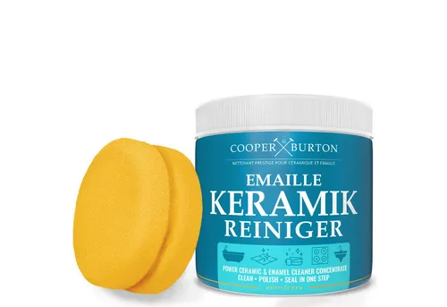 Cooper&Burton Keramik Intensiv Kraft Reiniger Konzentrat 0,5kg Glaskeramikreiniger (2-St. 250ml)