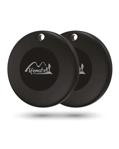 Lifemate Life Tag Duo – Schlüsselfinder für iOS und Android, 2er-Pack - Lifemate Life Tag Duo – smarter Bluetooth-Tracker für Schlüssel und mehr. Kompakt, wasserdicht (IPX65) und mit langer Batterielaufzeit, ideal für den täglichen Einsatz.