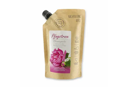 Gerlinde Hofer _ Florex GmbH Flüssigseife mit biologischer Schafmilch 500ml - Pfingstrose