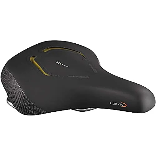 Selle Royal Unisex – Erwachsene Lookin 3D Sattel, Schwarz, One Size