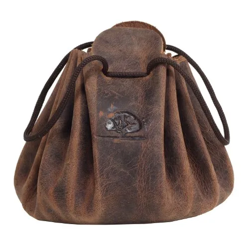 Greenburry Vintage Leder Münzbeutel XL - Herren-Geldbörsen aus hochwertigem, weichem Leder, bietet viel Platz für Münzen und Karten, ideal für stilbewusste Männer.