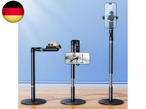 Winkel und höhenverstellbarer Telefonhalter für den Schreibtisch – Flexibler ein