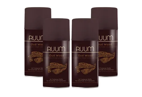 RUUM Raumduft-Nachfüllflasche Lufterfrischer Duftspray (4-St., 250ml (4er Pack)