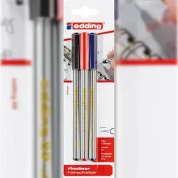 edding 89 Office Fineliner EF sortiert 1-3 (3er Blister)