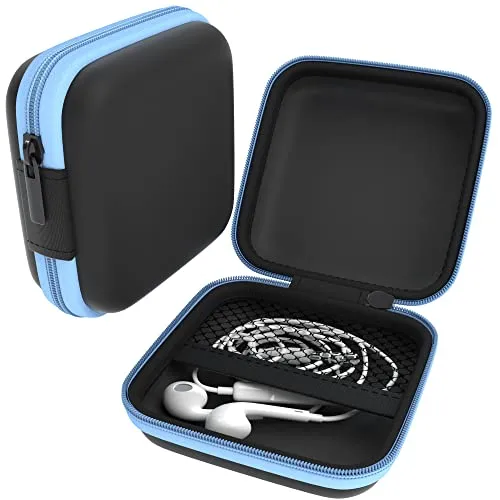 EAZY CASE Universal Tasche für In-Ear Kopfhörer mit Netzfach