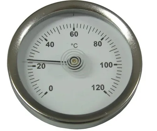 sanicomfort Anlegethermometer 63 mm, 0 °C - 120 °C Thermometer