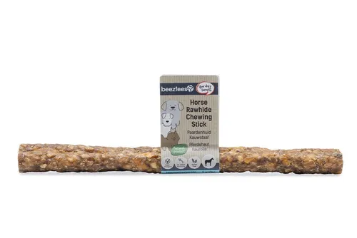 beeztees Pferdehaut Kaustick 25cm - Kausnack für empfindliche Hunde monoprotein