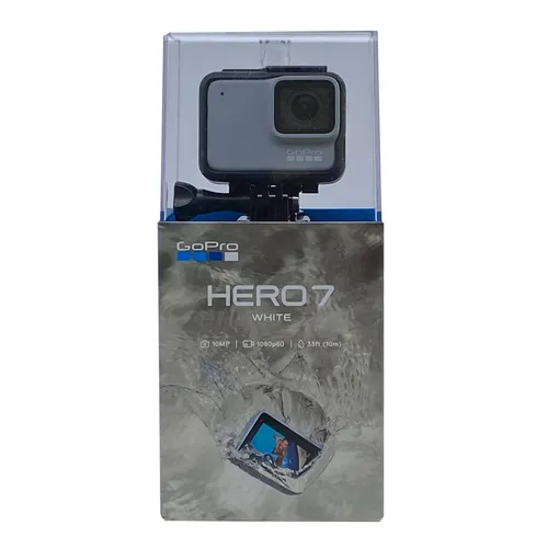 GoPro HERO7 Actionkamera 10MP Live-Streaming weiß - Wie neu