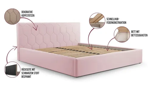 Betten & Bettgestelle Pink von MOEBLO