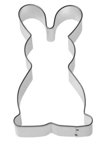 Kaiser Backformen Ausstechform Hase Henry, groß, Ostern Plätzchen Ausstecher für Kekse, Edelstahl
