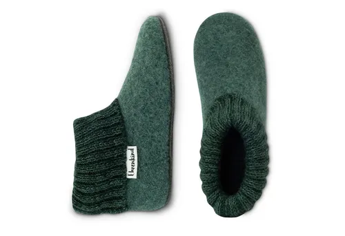 Ehrenkind® Kinder-Hausschuhe aus Schurwolle – Rutschfest & Atmungsaktiv - Hausschuhe für Mädchen, aus hochwertiger Schafschurwolle, temperaturregulierend und antibakteriell, ideal für Kindergarten und Zuhause.