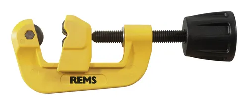 REMS Pipe Cutter Cu-Inox 3-28mm 113300 R - Werkzeuge für Sanitärarbeiten, robust und ideal für das Schneiden von Edelstahl- und Kupferrohren mit einem Durchmesser von 3-28 mm, auch an schwer zugänglichen Stellen.