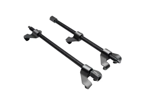 CCLIFE Montagewerkzeug 370mm Federspanner Set Tuning Tieferlegung 2tlg KFZ Montagespanner, B: 9.5 cm, L: 38 cm