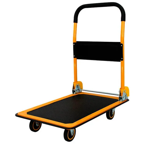 Pavo Transportwagen 8019656 – klappbar, 150kg Tragkraft in gelb von Pavo