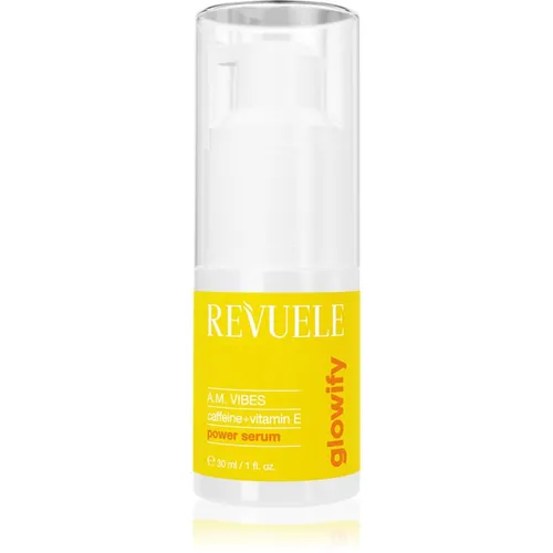 Revuele Glowify A.M. Vibes Power Serum Caffeine + Vitamin E aufhellendes Serum für die Augenpartien 30 ml