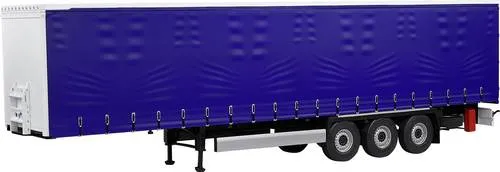 Solido 1:24 Tarpolin Anhänger blau von Solido