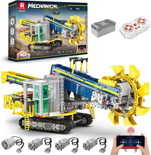 REOBRIX 22017 | RC Control Schaufelradbagger 3.188 Klemmbausteine NEU & OVP