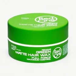 RedOne Full Force Matte Hair Wax Green 150ml in grün von Red One