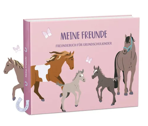 mintkind Freundebuch Freundebuch Grundschule in pink von mintkind