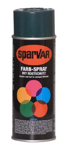 Sparvar 6097220 Lackspray RAL 7022, glänzend, 400 ml, umbragrau