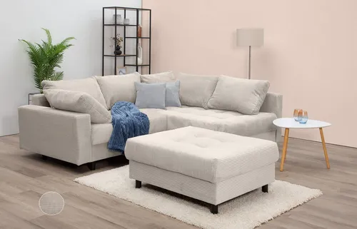 Home affaire Ecksofa Toni L-Form, beige von Collection AB