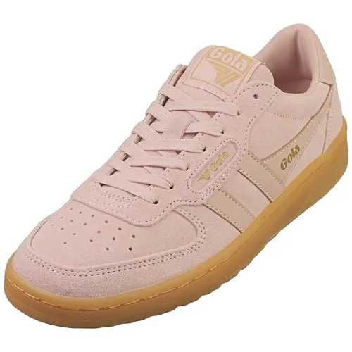 Gola Sneaker Hawk '86 Wildleder Damen in Rosa, Größe 38 (US 7) - Sneaker aus hochwertigem Wildleder, inspiriert vom Tennis-Sport, verleihen deiner Schuhkollektion einen frischen Farbtupfer und bieten gleichzeitig zeitlosen Komfort.