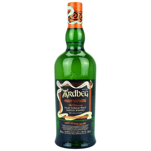 Ardbeg Heavy Vapours Limited Edition Islay Single Malt Whisky - Whisky, Limited Edition mit einzigartigen Aromen von dunkler Schokolade und Pfefferminze – ideal als Geschenk für Whisky-Liebhaber.
