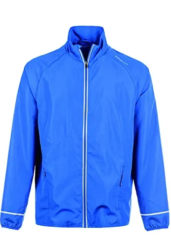 Endurance Herren Laufjacke Lessend 2158 Deep Ocean 2XL - Leichte und atmungsaktive Laufjacke für Herren. Ideal für sportliche Aktivitäten, mit schnelltrocknendem Innenfutter und reflektierenden Elementen für erhöhte Sichtbarkeit.