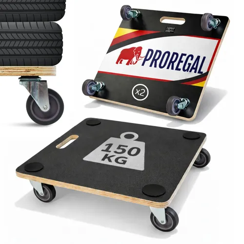 Rollwagen & Sackkarren Schwarz von Proregal