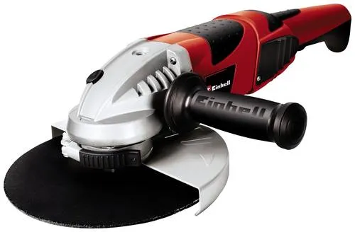 Winkelschleifer TE-AG 230/2000 - 2.000 Watt, rot/schwarz - Werkzeug für präzises Schleifen und Schneiden, leistungsstark mit 2.000 Watt für anspruchsvolle Anwendungen.