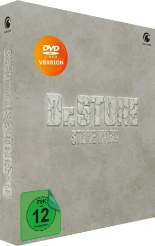 Dr. Stone: Stone Wars - Staffel 2 - Gesamtausgabe - [DVD] - Anime-Film, spannende Fortsetzung der beliebten Serie, freigegeben ab 12 Jahren, ideal für Fans von Abenteuer und Wissenschaft.