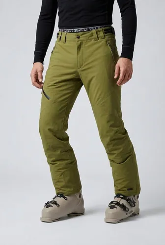 ICEPEAK COLMAN Wadded Trousers - Herren Skihose, olive 571 (54) - Wintersport-Bekleidung mit wärmender Wattierung, ideal für Ski- und Snowboard-Abenteuer in der kalten Jahreszeit.