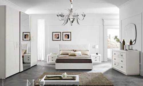 Modernes Doppelbett mit Bettkasten aus Holz – 160x200 cm - Elegantes Bettrahmen aus Holz in Weiß, ideal für Schlafzimmer. Mit praktischem Bettkasten für zusätzlichen Stauraum, perfekt für modernes Wohnen.