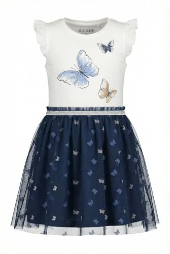 Blue Seven Mädchen Tüllkleid 110 in blau von Blue Seven
