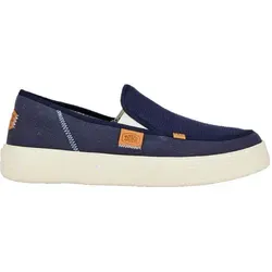 Hey Dude Sunapee Coastline Slip-on Shoes EU 45 - Stylische Navy Slipper für Herren, ideal für entspannte Tage und bequemes Tragen.