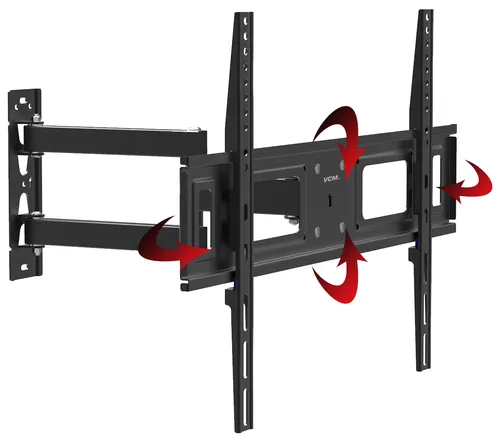 VCM B-SN 600 TV-Wandhalterung 32 -70 Zoll schwarz - TV-Halterung für 32-70 Zoll Fernseher, bietet eine sichere Wandmontage und optimiert den Platz in Ihrem Wohnzimmer.