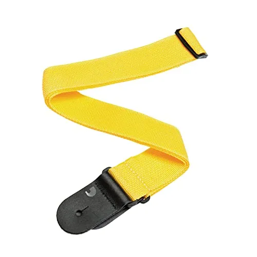 Planet Waves PWS110 Polypropylengurt Poly-Pro Strap Collection Yellow Länge: 990mm - 1752,6mm Breite: 50mm