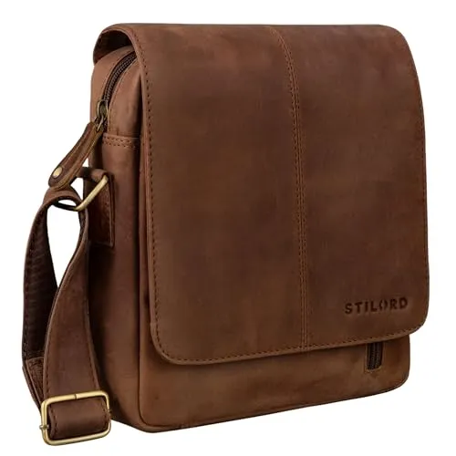 STILORD 'Matt' Vintage Ledertasche für Männer von STILORD